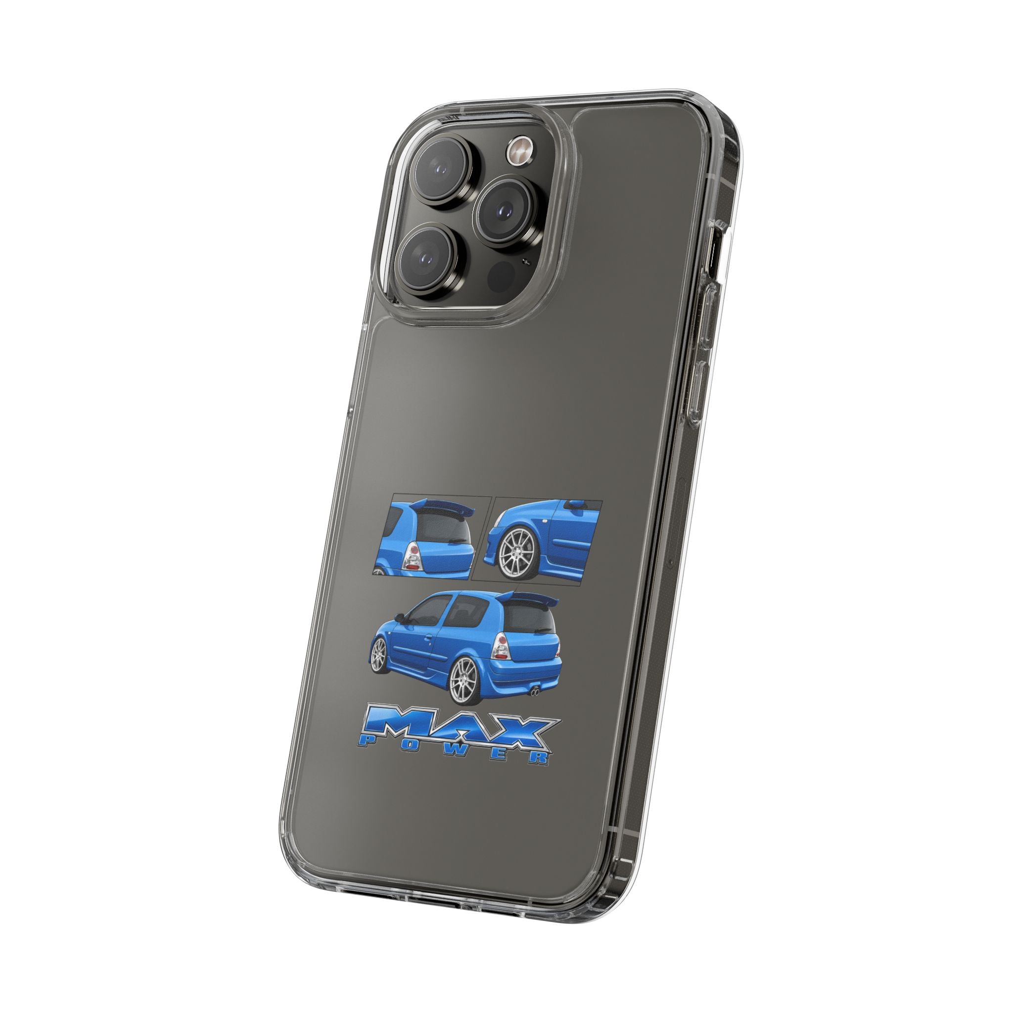 BLUE MAX POWER CLIO PHONE CASES