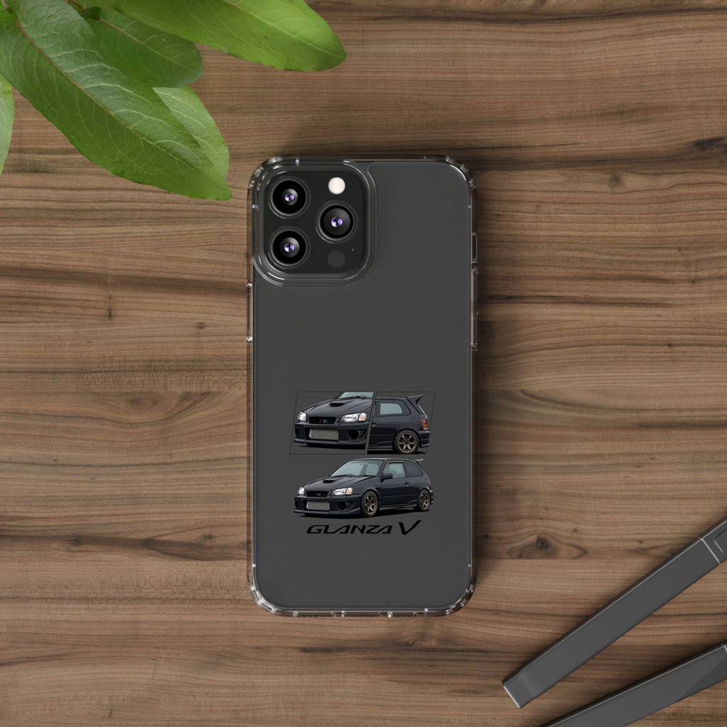 BLACK TOYOTA GLANZA PHONE CASES
