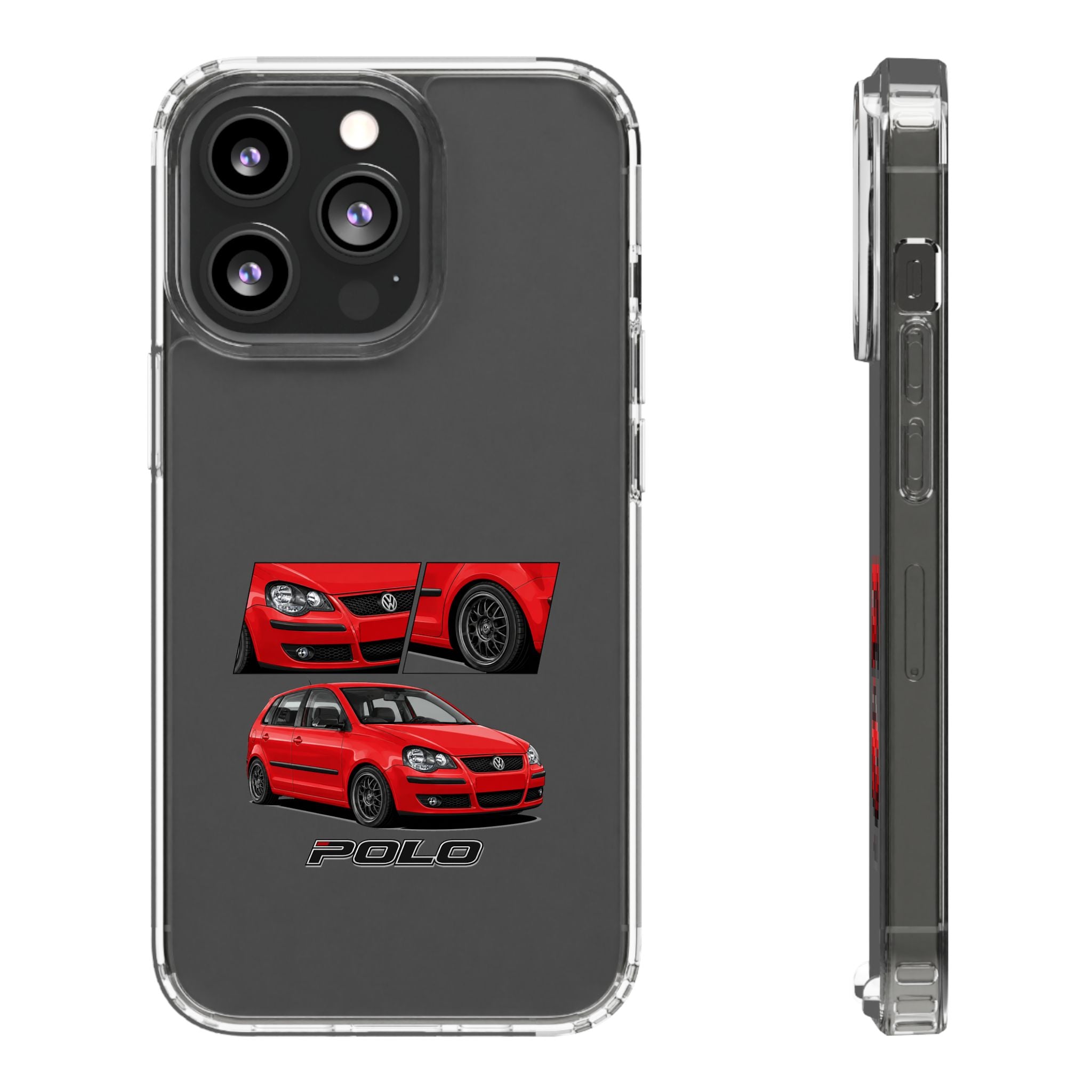 RED VW POLO PHONE CASES