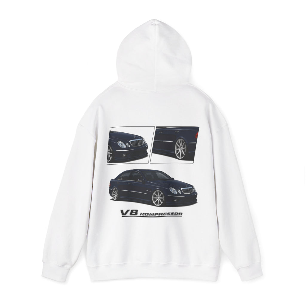 NAVY BLUE MERC V8 KOMPRESSOR HOODIE