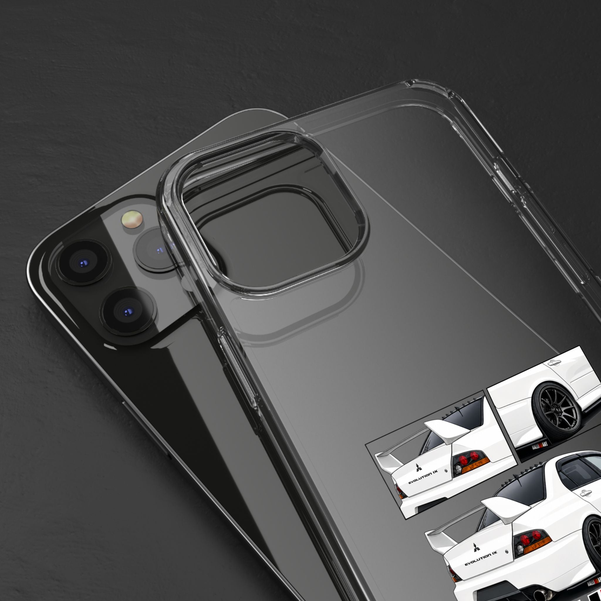 WHITE EVO 9 PHONE CASES