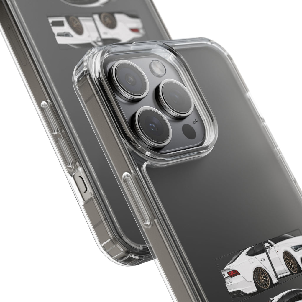 WHITE AUDI A7 PHONE CASES