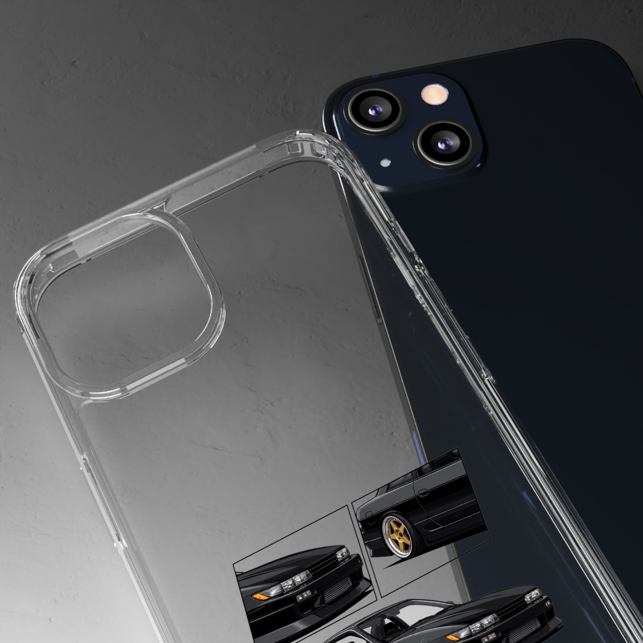 BLACK NISSAN PS13 PHONE CASES