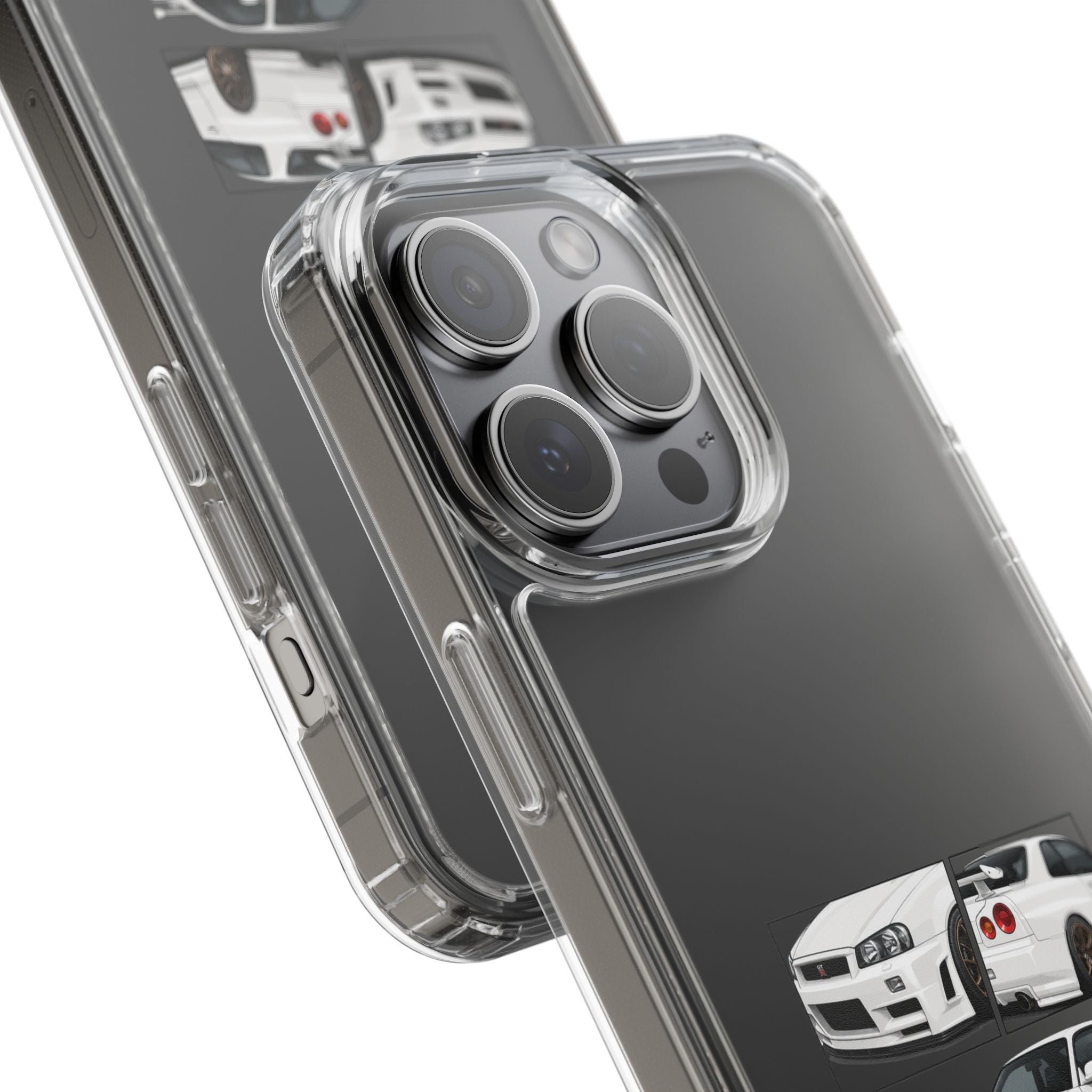 WHITE R34 GTR PHONE CASES