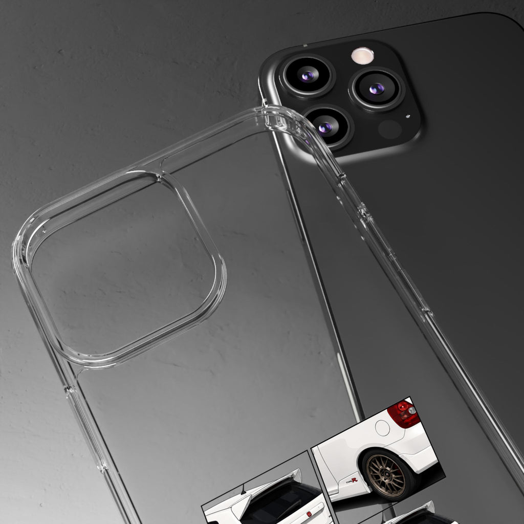 WHITE EP3 TYPE R PHONE CASES