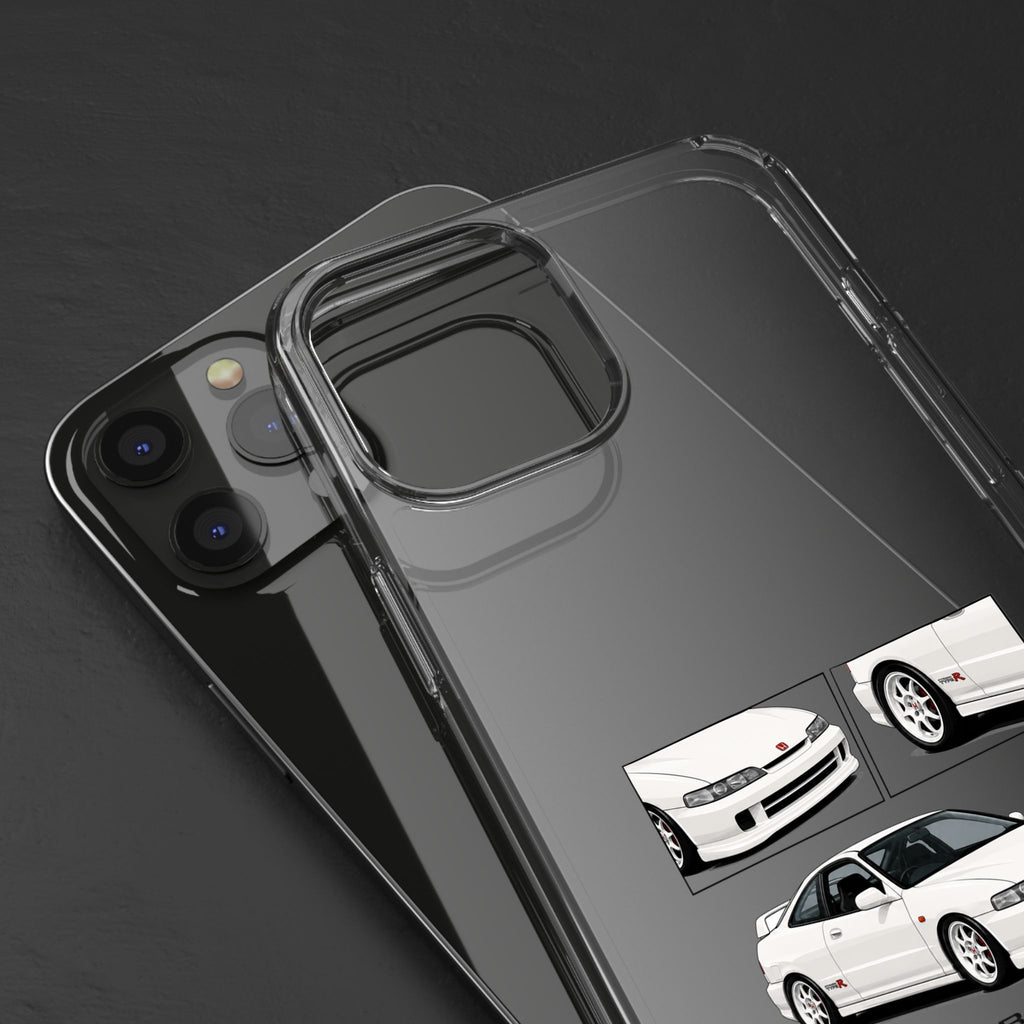 WHITE INTEGRA TYPE R PHONE CASES