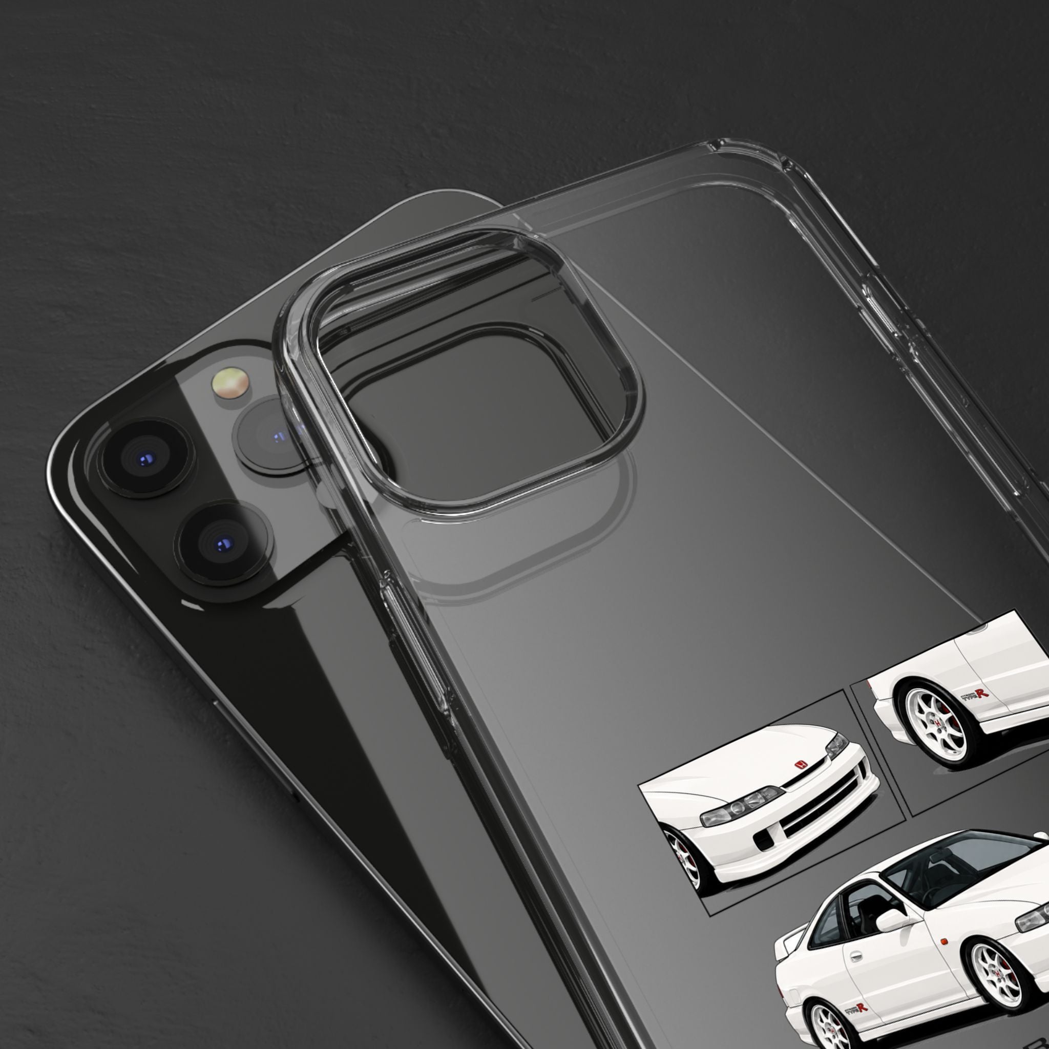 WHITE INTEGRA TYPE R PHONE CASES