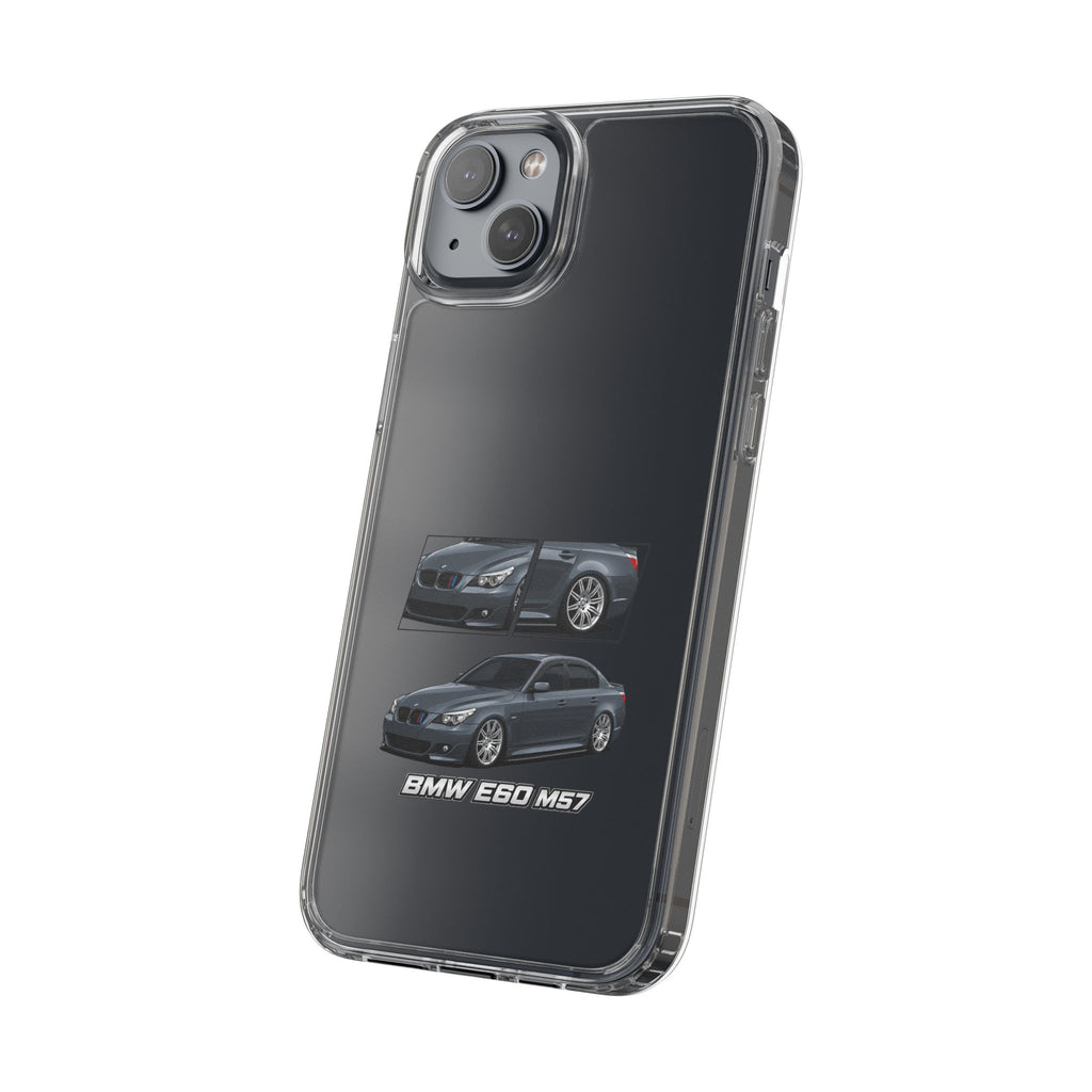 GREY BMW E60 PHONE CASES