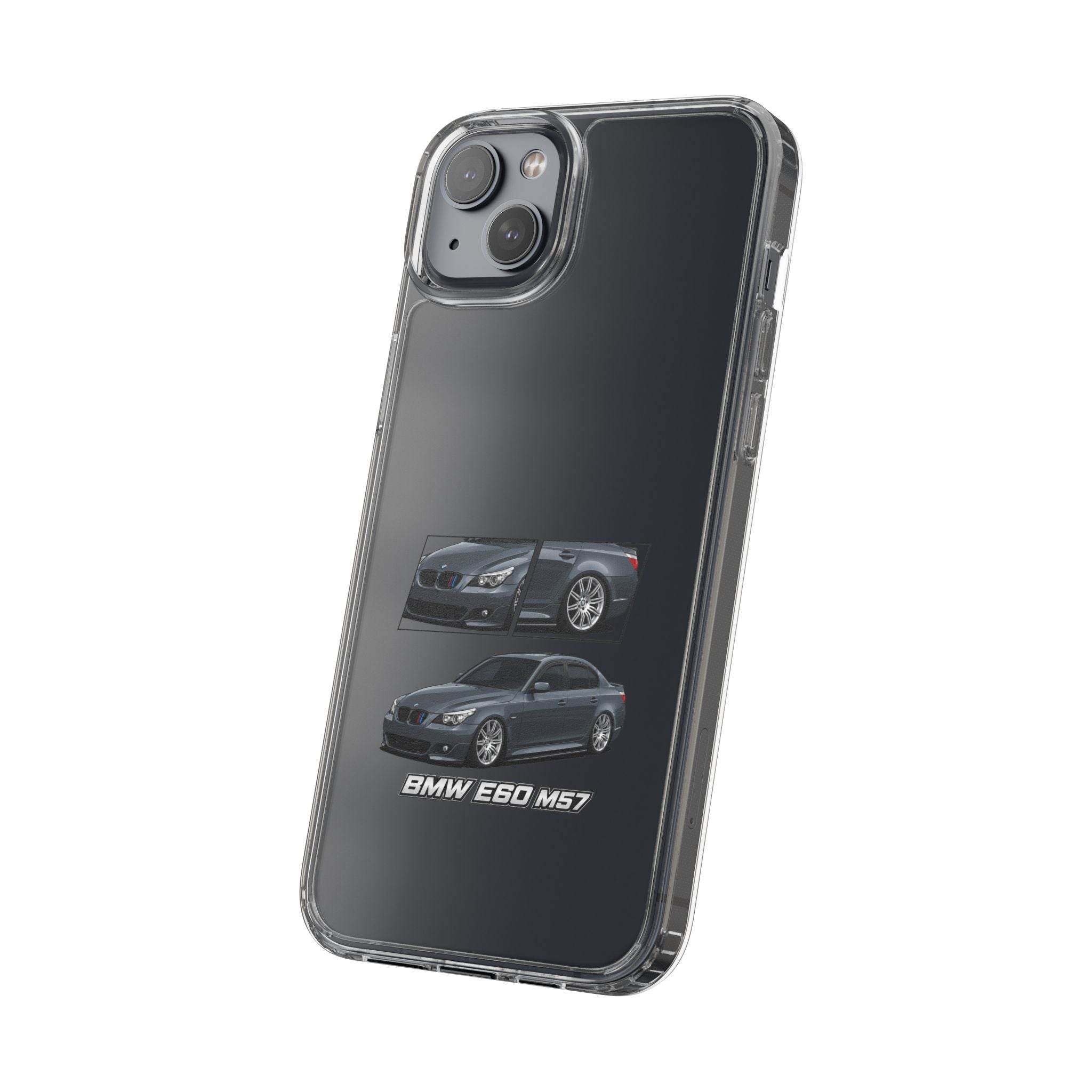 GREY BMW E60 PHONE CASES