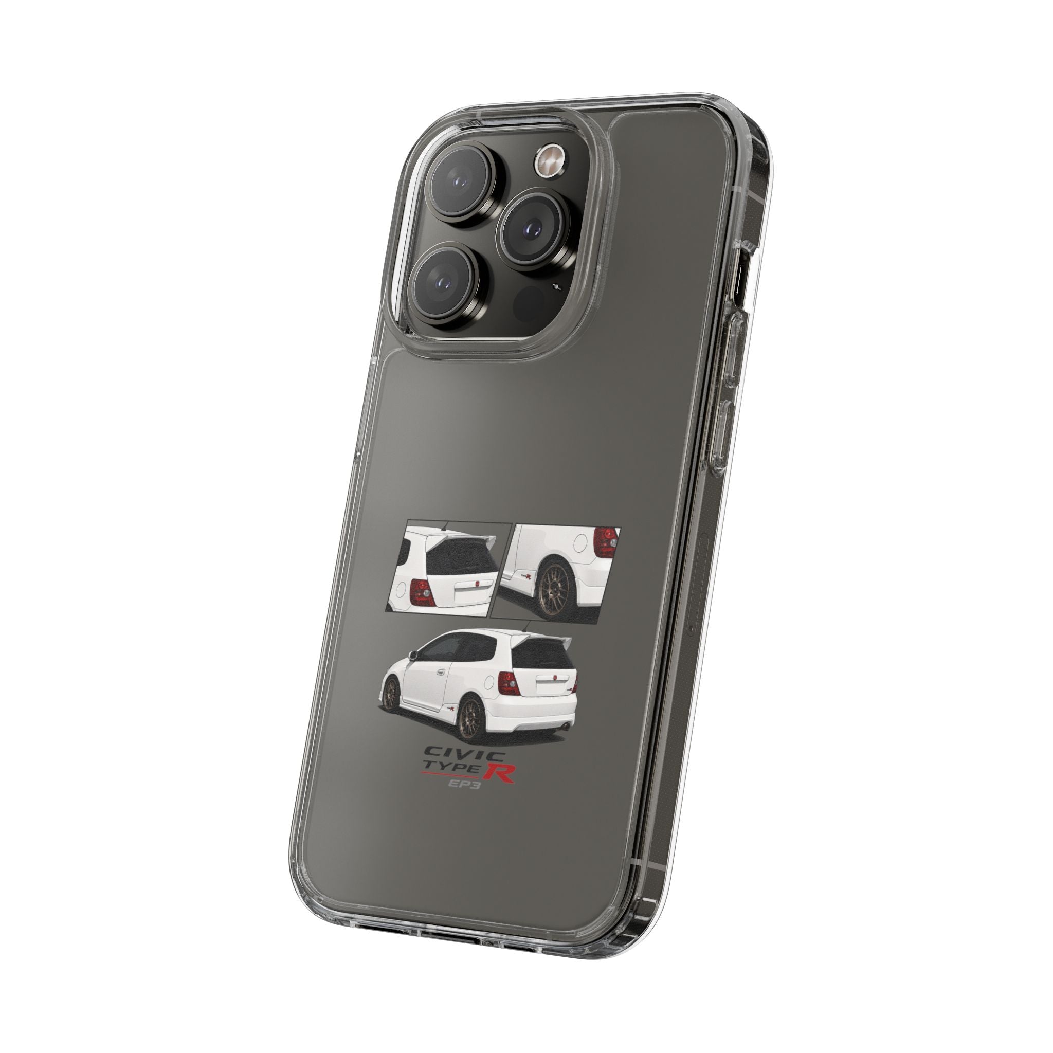 WHITE EP3 TYPE R PHONE CASES