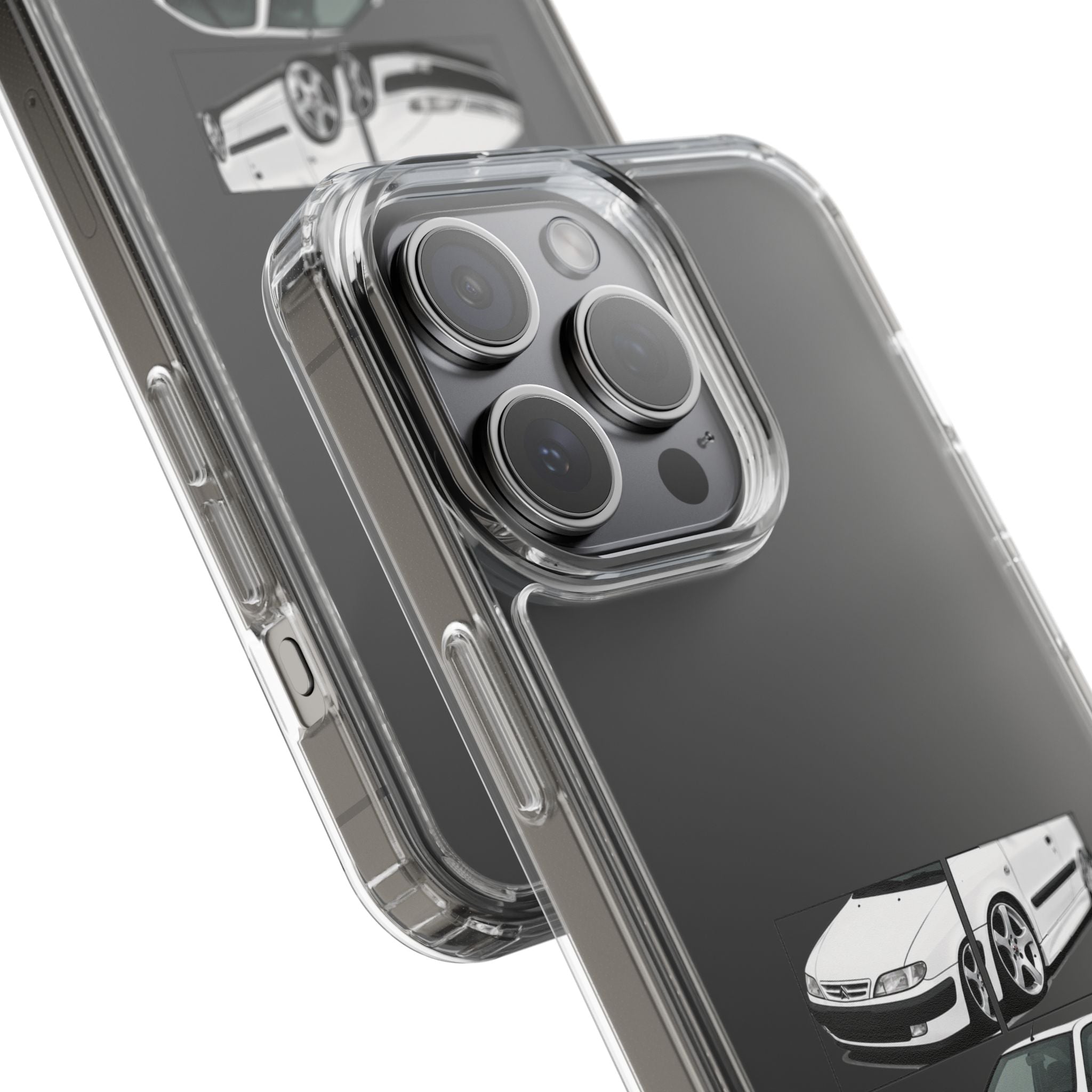 WHITE CITREON XSARA PHONE CASES
