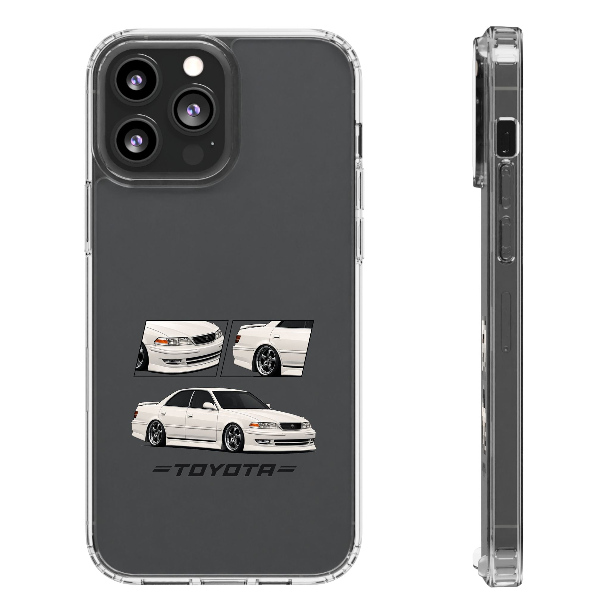 WHITE TOYOTA JZX100 MK2 PHONE CASES