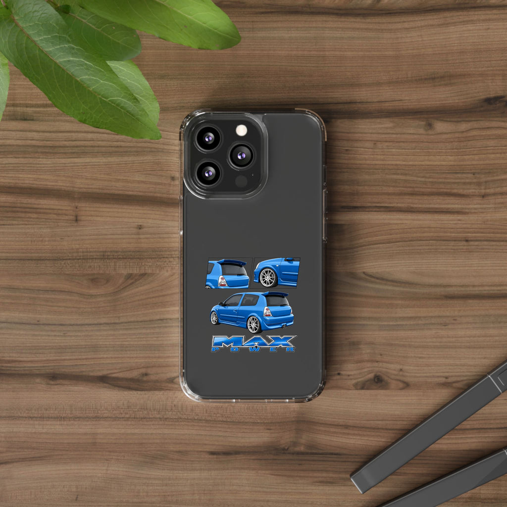 BLUE MAX POWER CLIO PHONE CASES