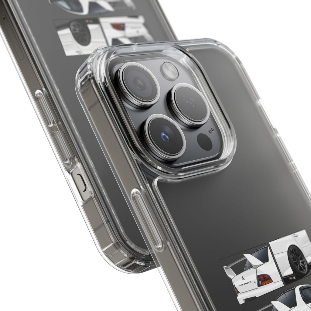 WHITE EVO 9 PHONE CASES