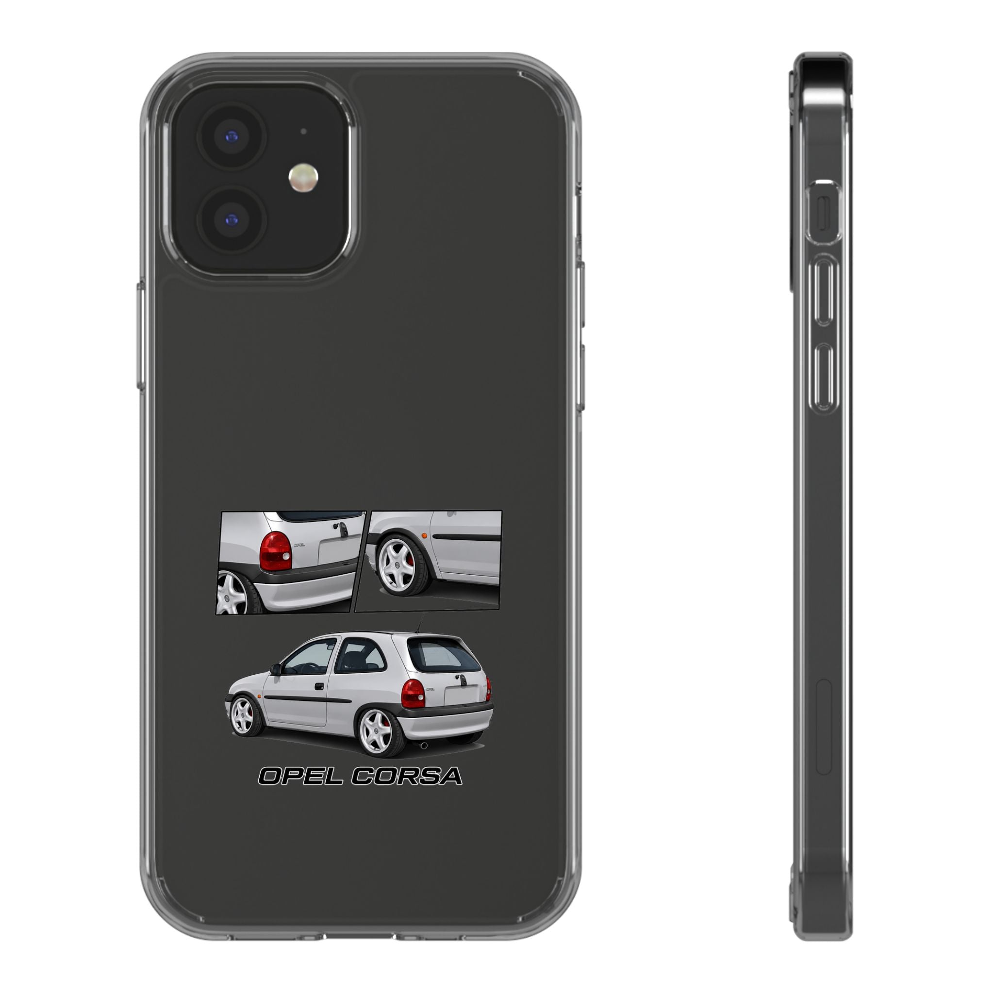 SILVER CORSA B PHONE CASES