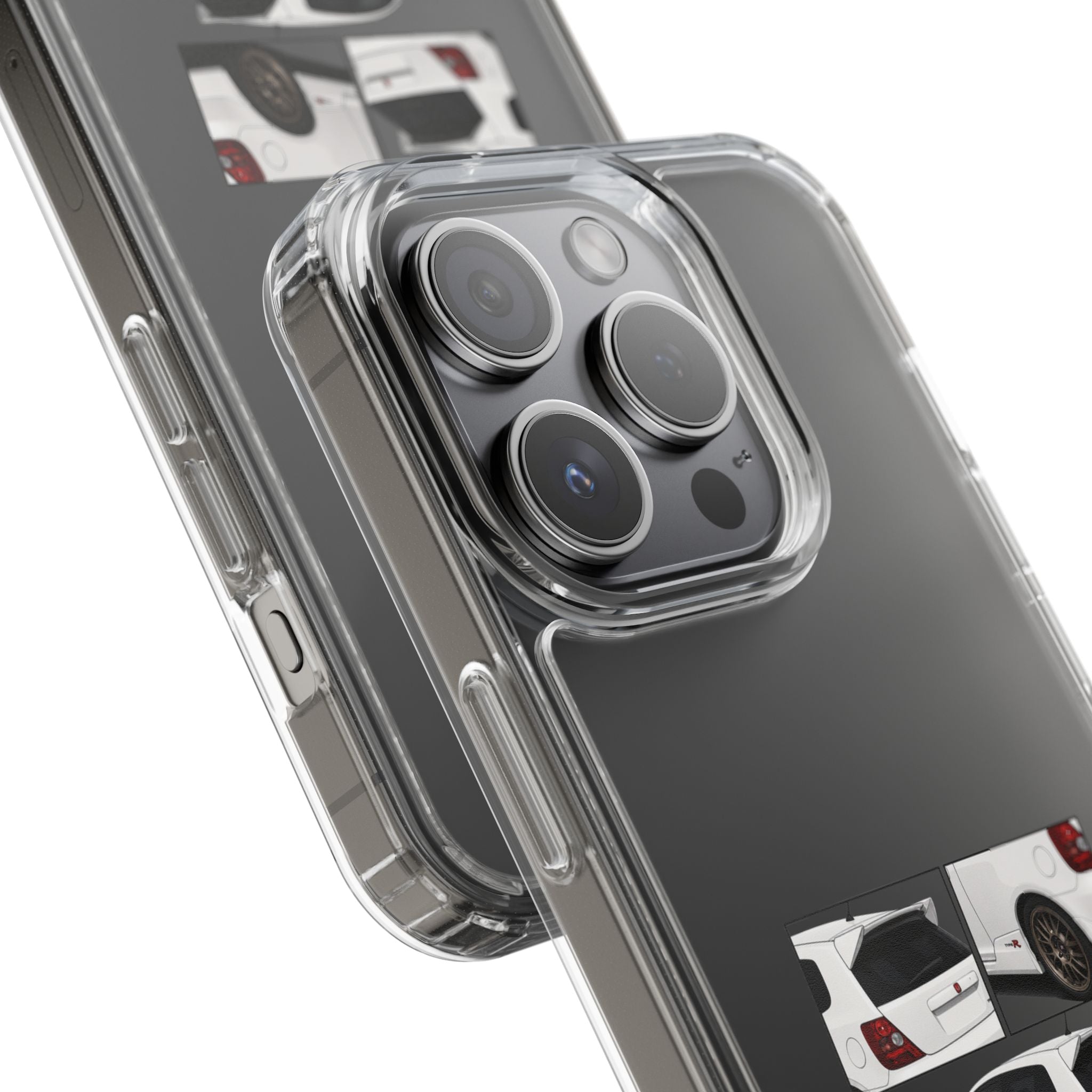 WHITE EP3 TYPE R PHONE CASES