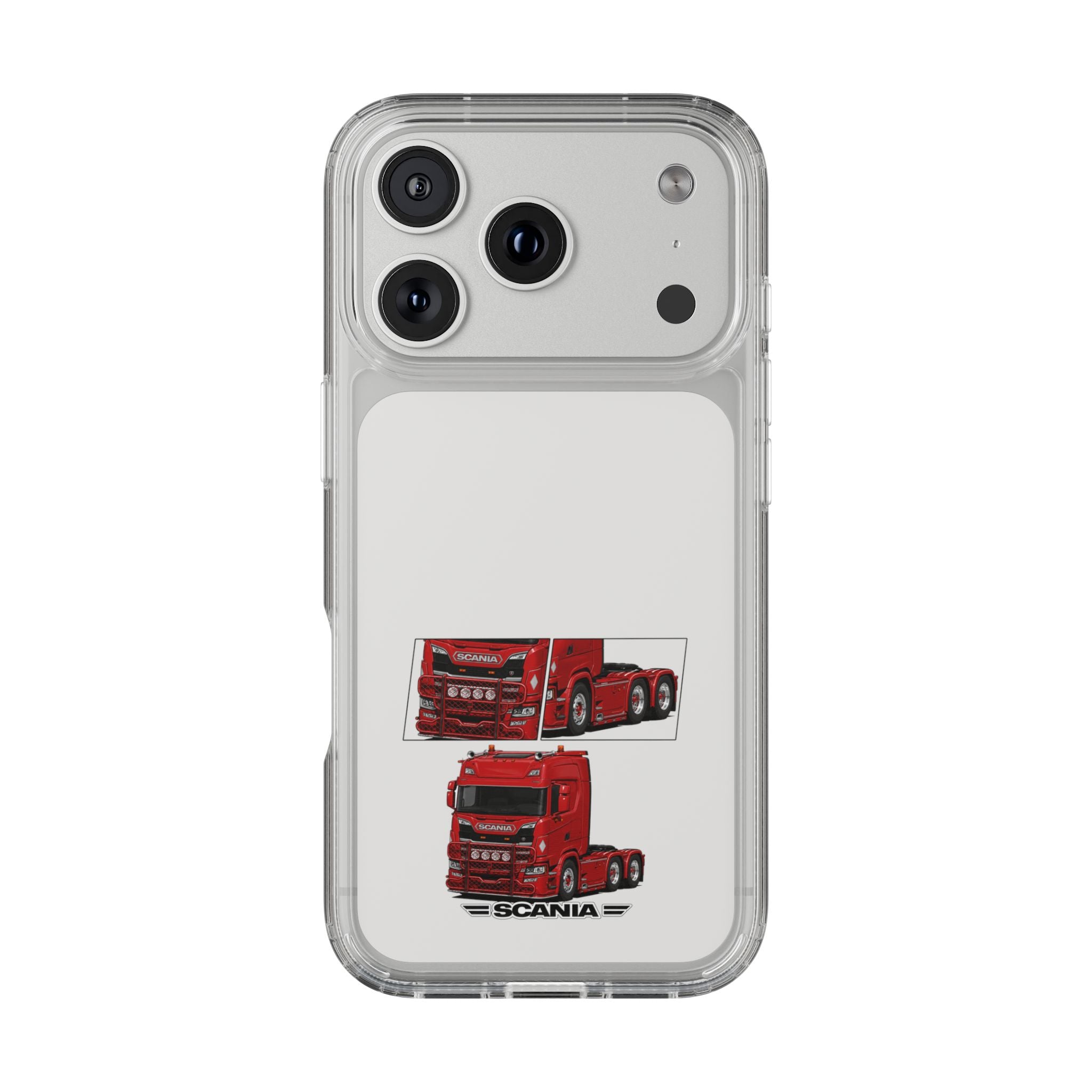 RED SCANIA S-SERIES PHONE CASES
