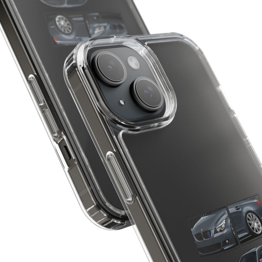 GREY BMW E60 PHONE CASES