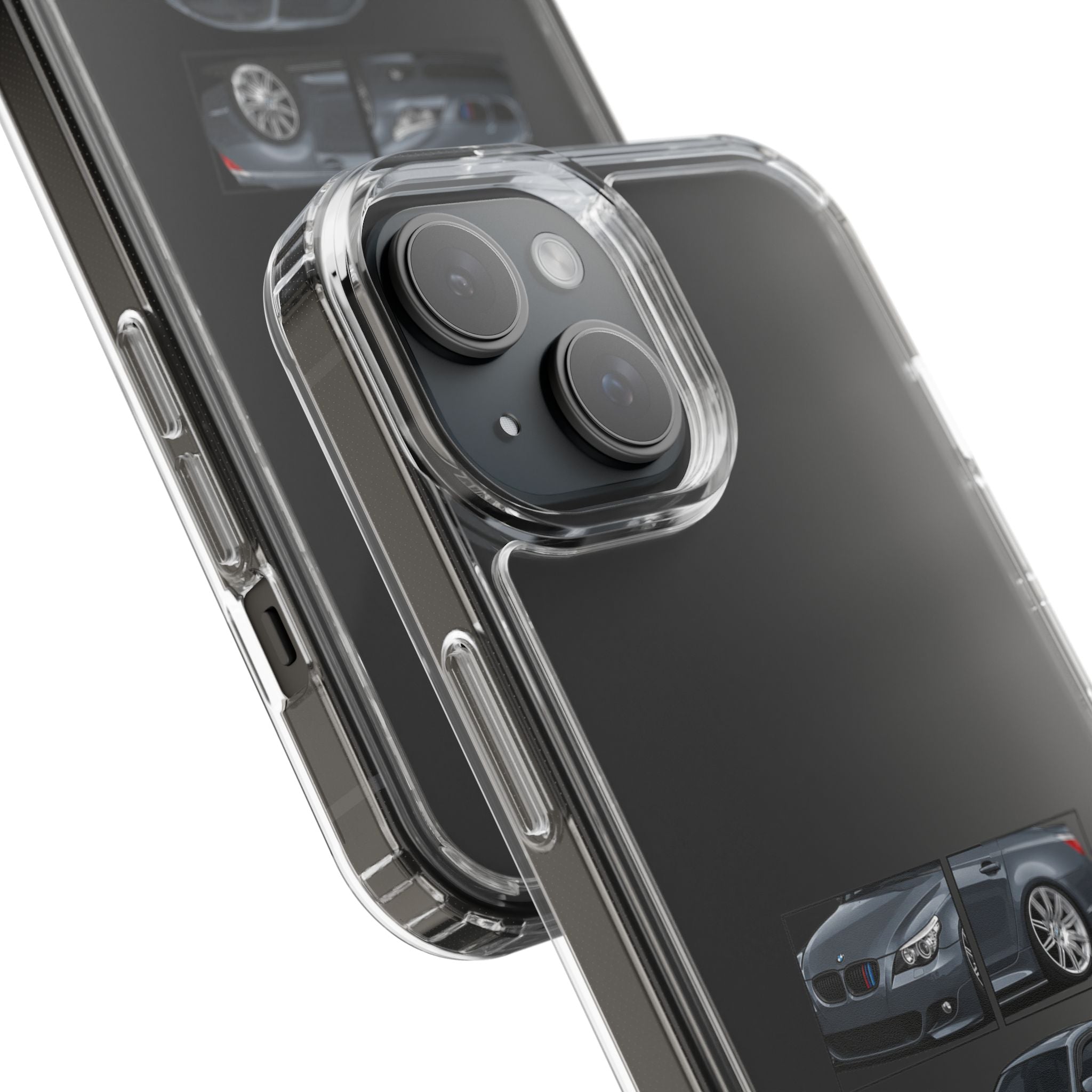 GREY BMW E60 PHONE CASES