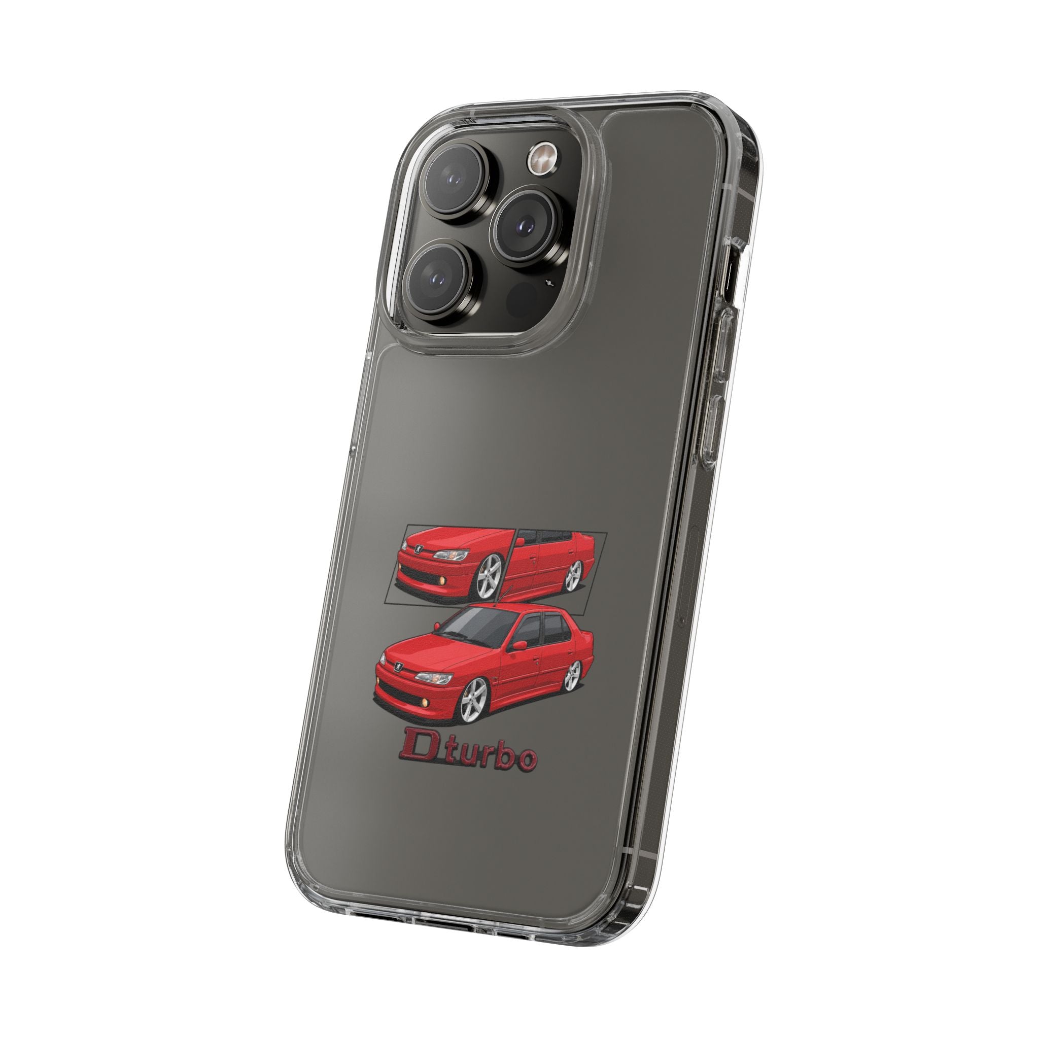RED 306 DTURBO SEDAN PHONE CASES