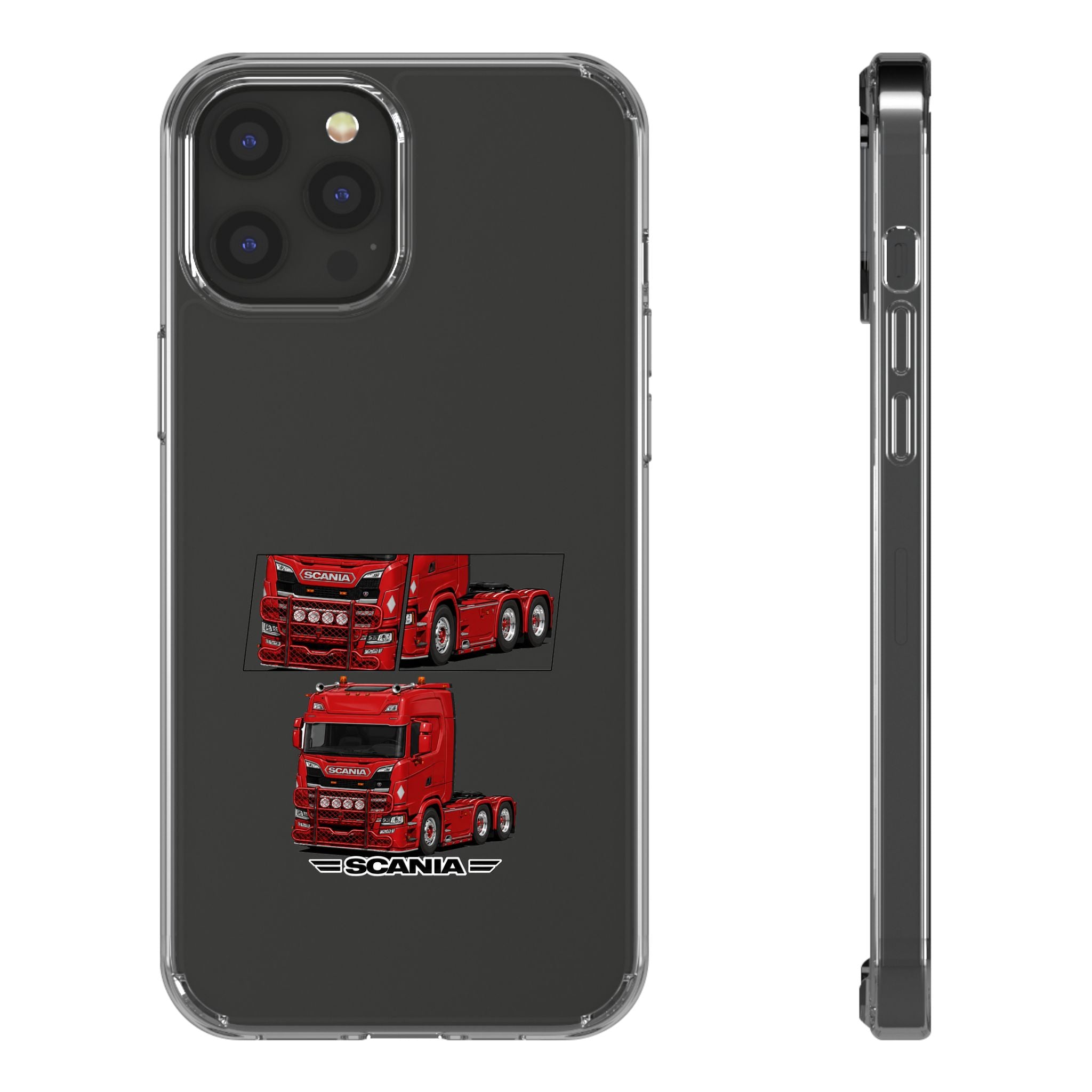 RED SCANIA S-SERIES PHONE CASES