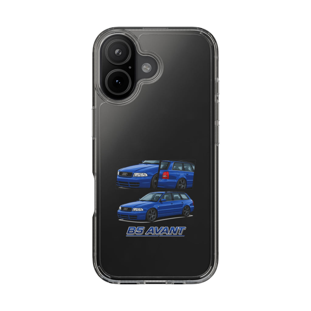 BLUE AUDI A4 B5 AVANT PHONE CASE