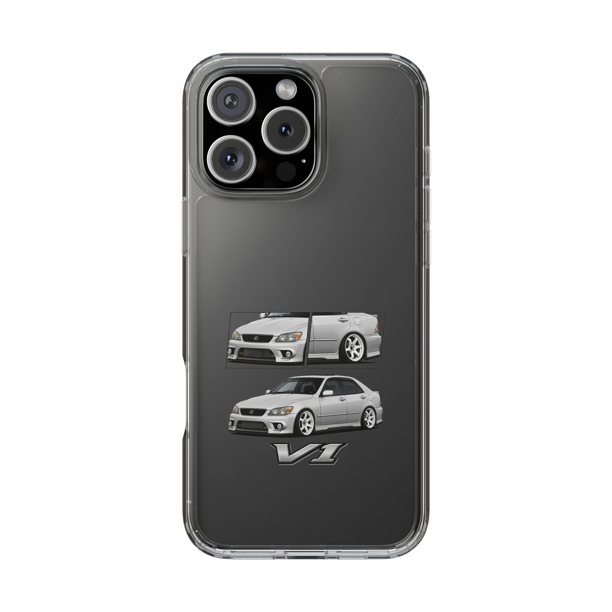 SILVER LEXUS IS200 PHONE CASES