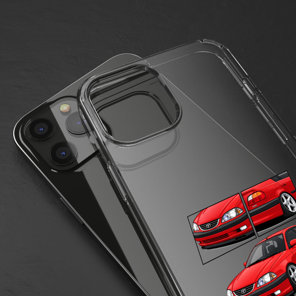 RED TOYOTA AVENSIS PHONE CASES