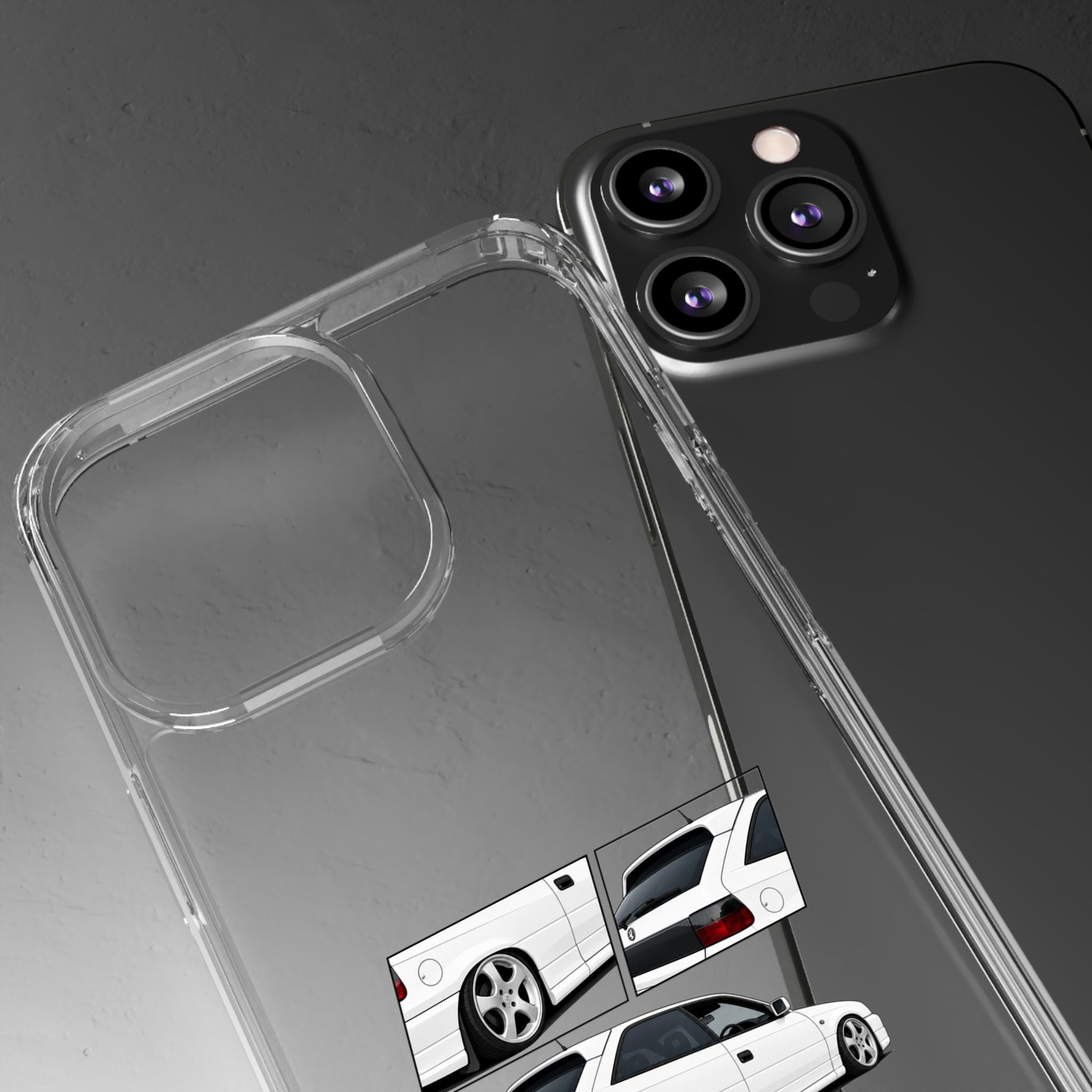 WHITE ASTRA MK3 PHONE CASES