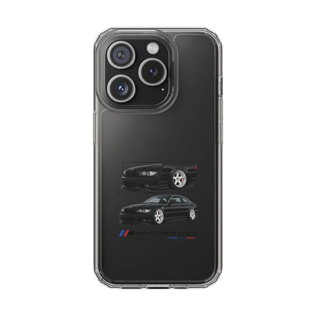 BLACK BMW E46 PHONE CASES