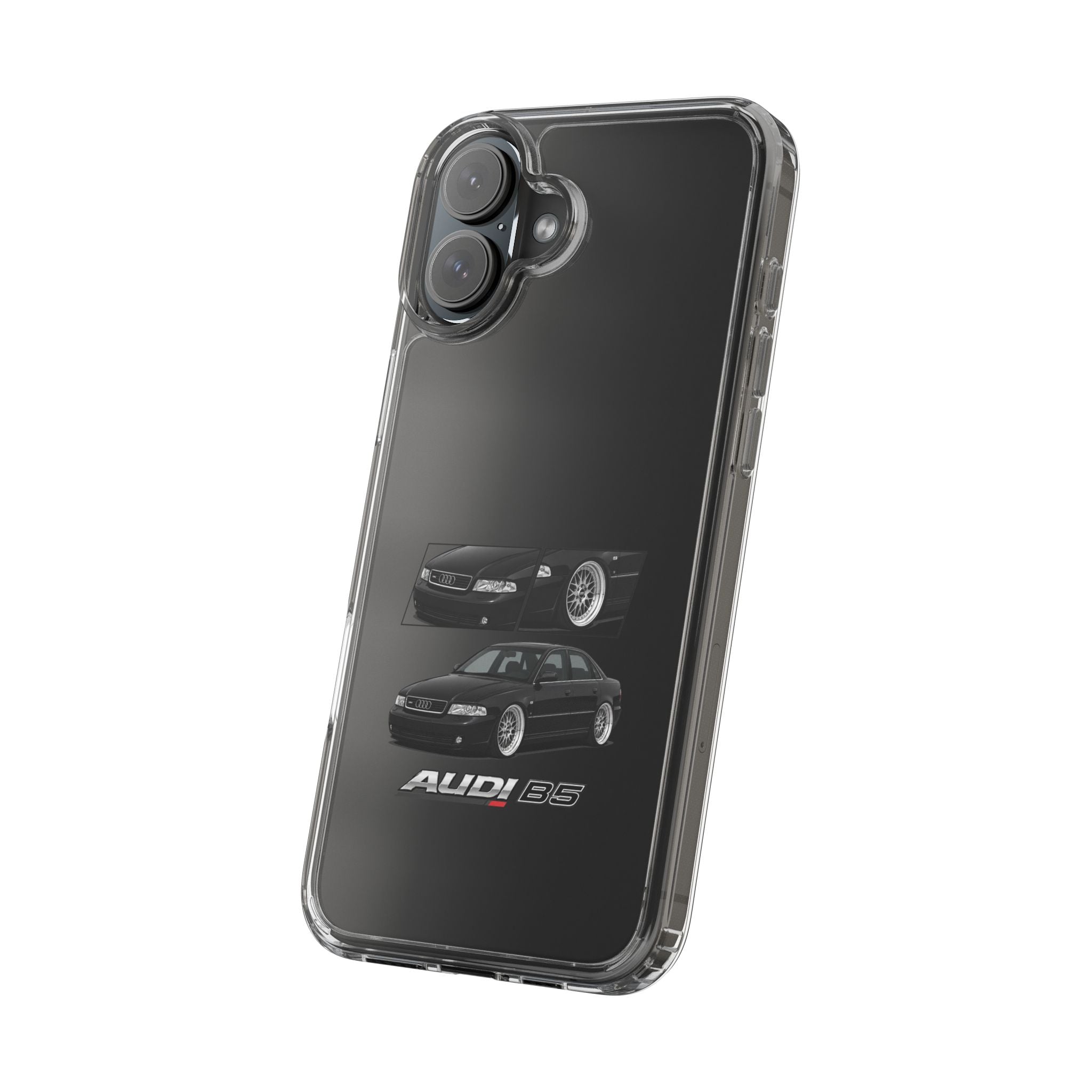 BLACK B5 AUDI A4 PHONE CASES