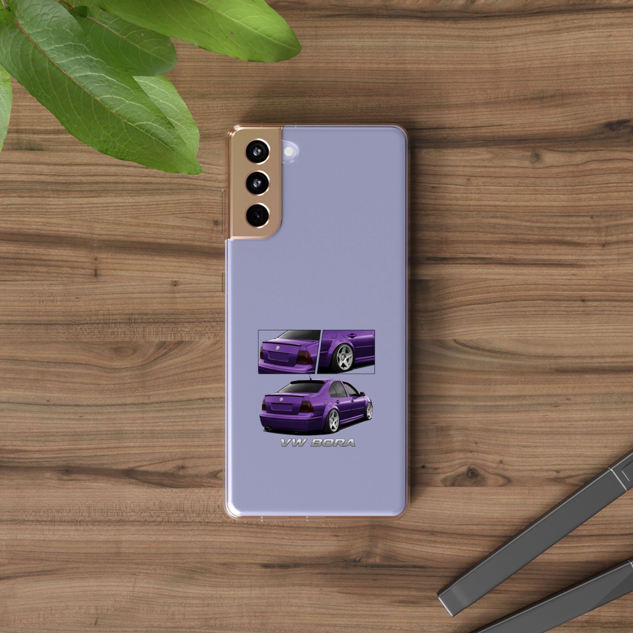 PURPLE VW BORA PHONE CASES
