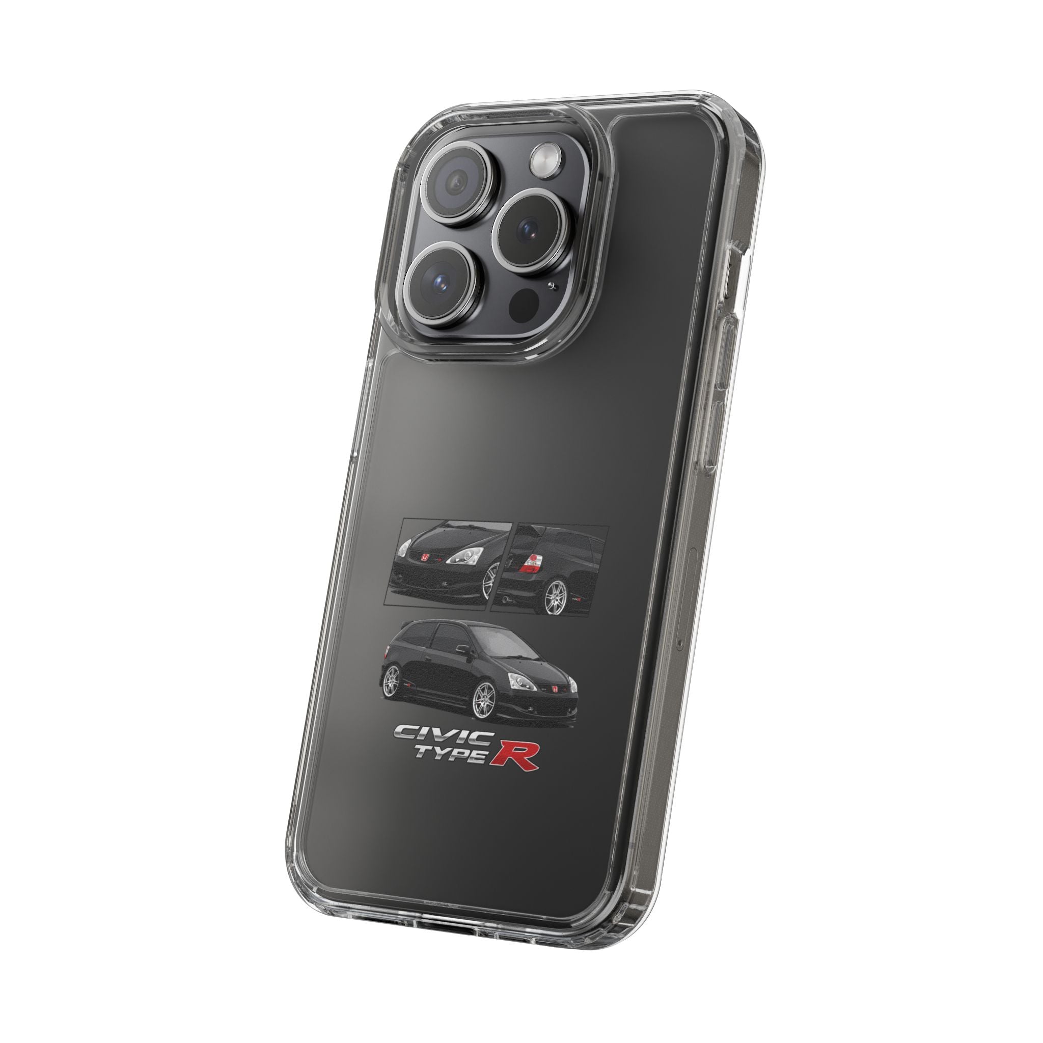 BLACK EP3 TYPE R PHONE CASES