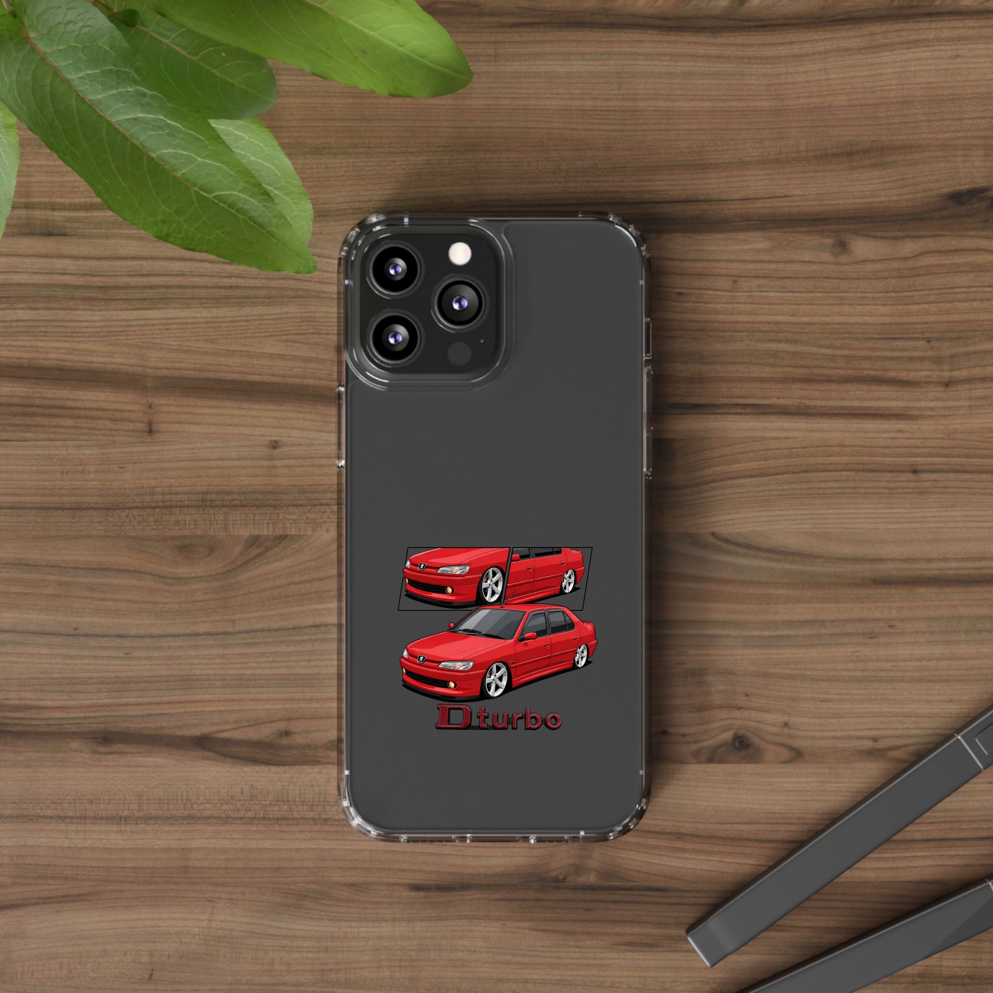RED 306 DTURBO SEDAN PHONE CASES
