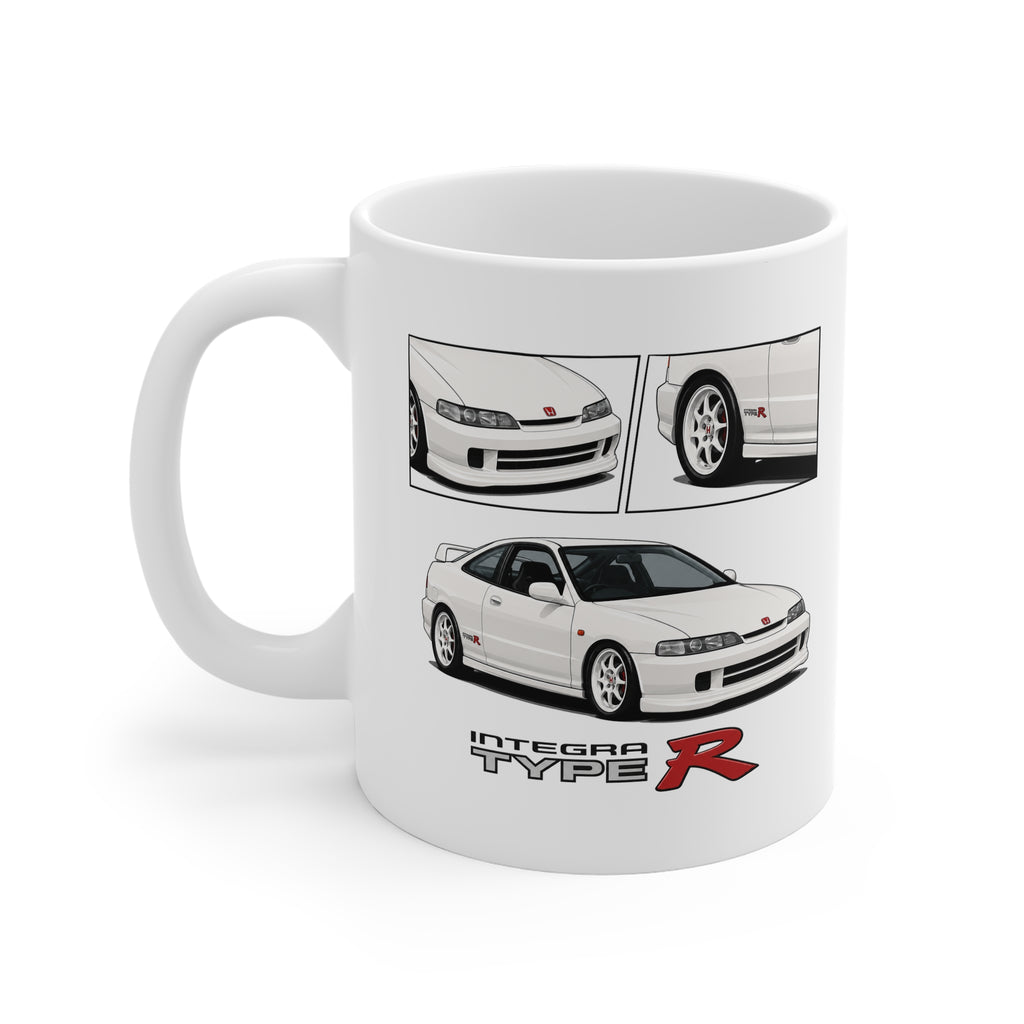 WHITE INTEGRA TYPE R MUG