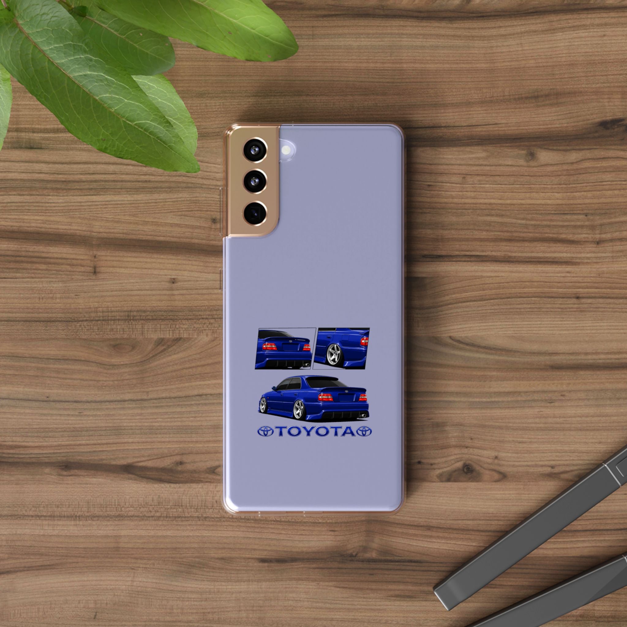 BLUE JZX100 CHASER PHONE CASES
