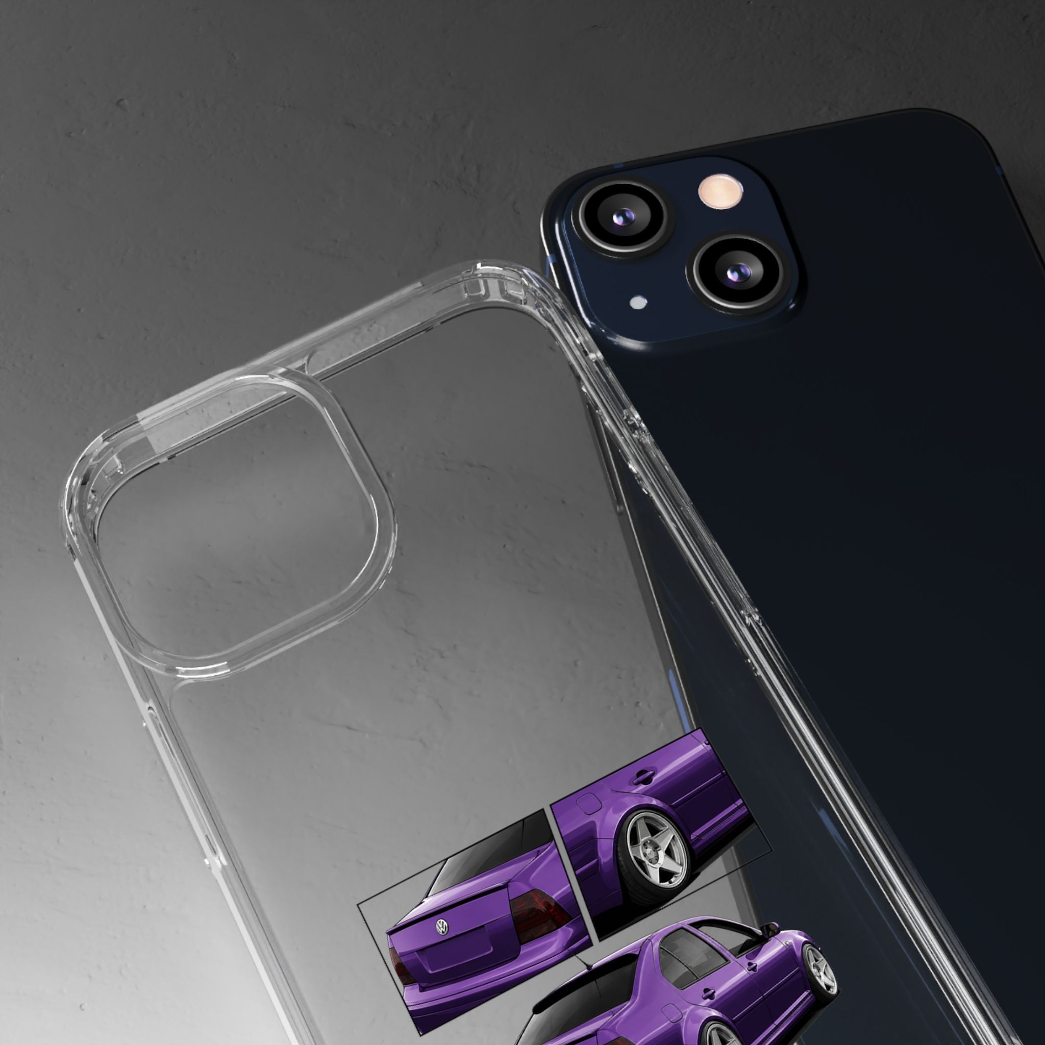 PURPLE VW BORA PHONE CASES
