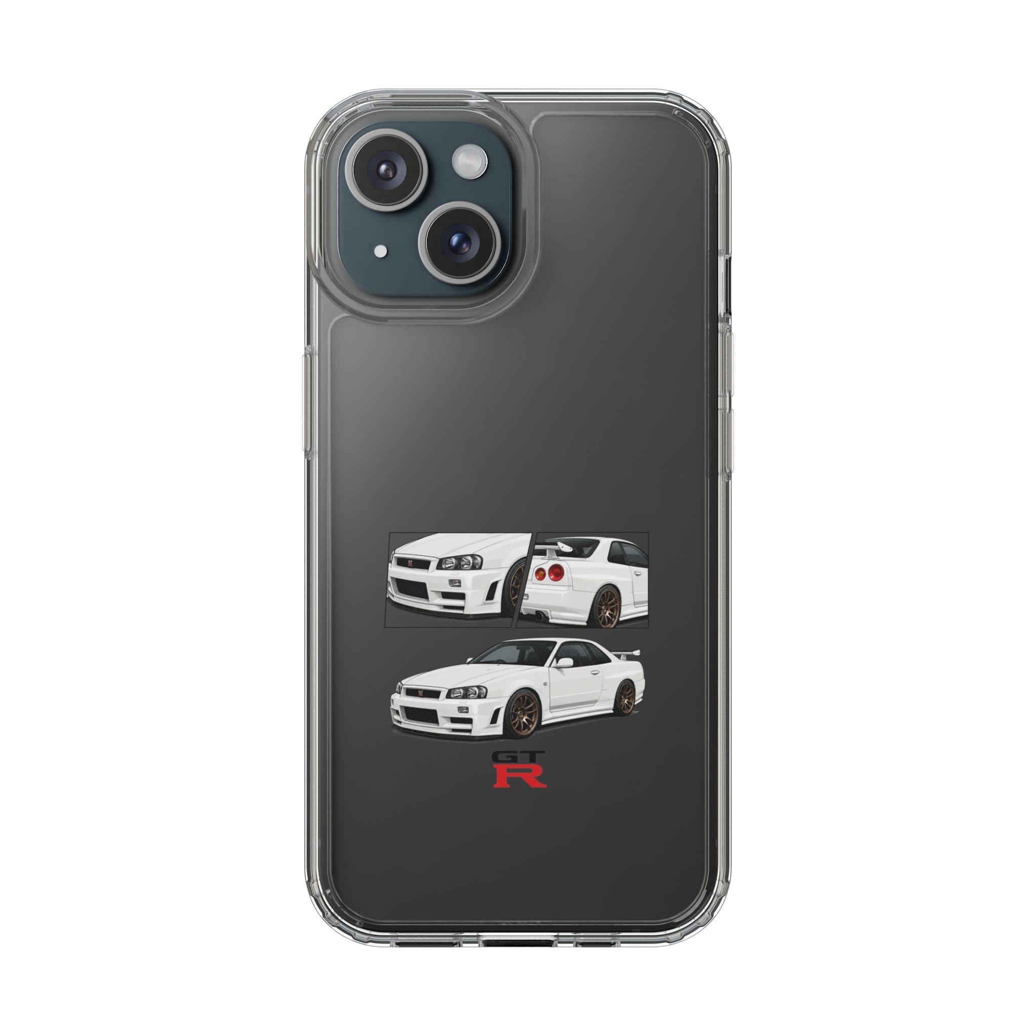 WHITE R34 GTR PHONE CASES