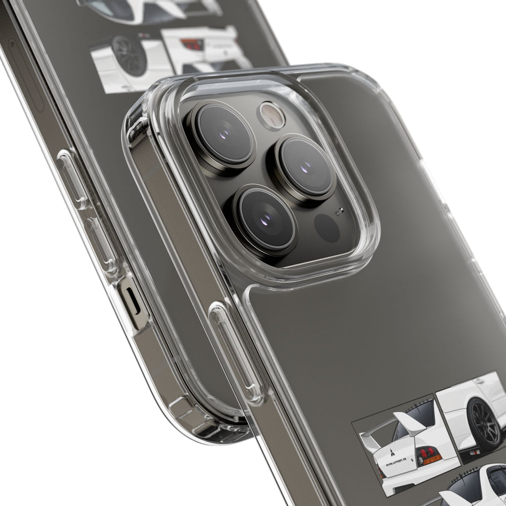 WHITE EVO 9 PHONE CASES