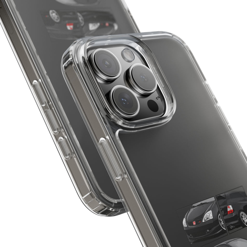 BLACK EP3 TYPE R PHONE CASES