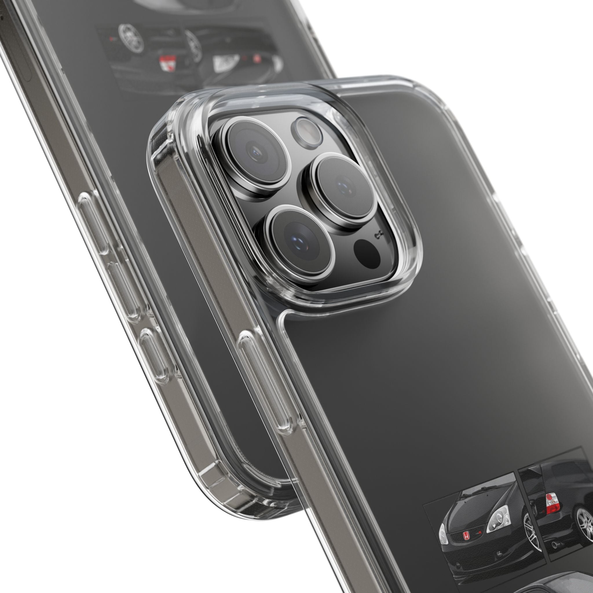 BLACK EP3 TYPE R PHONE CASES