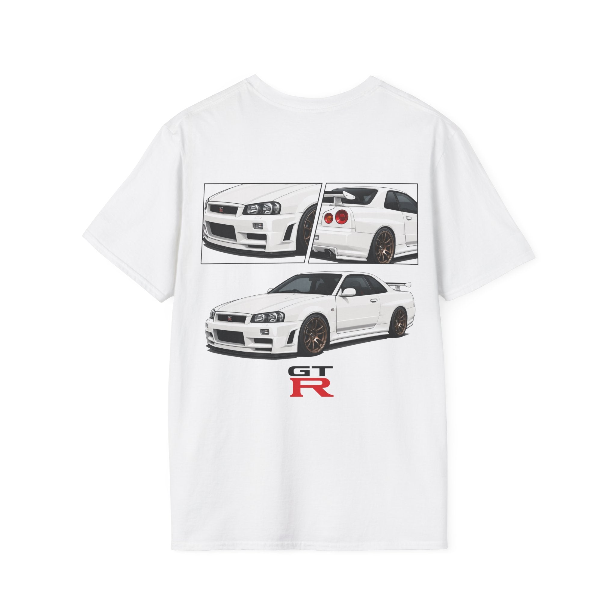 WHITE R34 GTR T-SHIRT