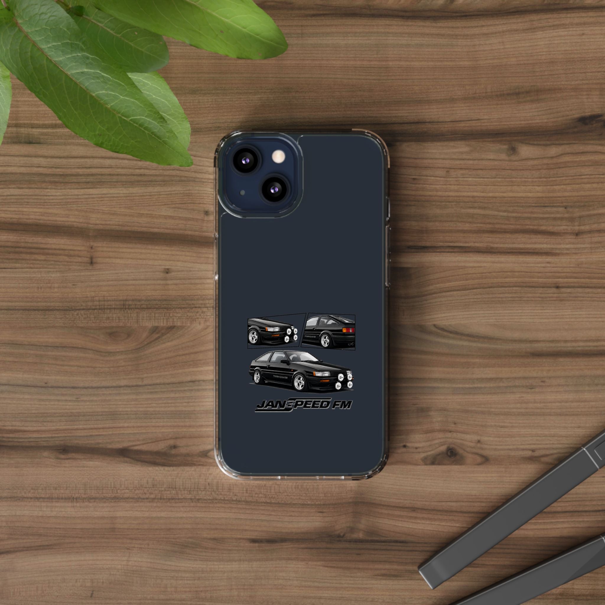 BLACK AE86 TWINCAM PHONE CASES