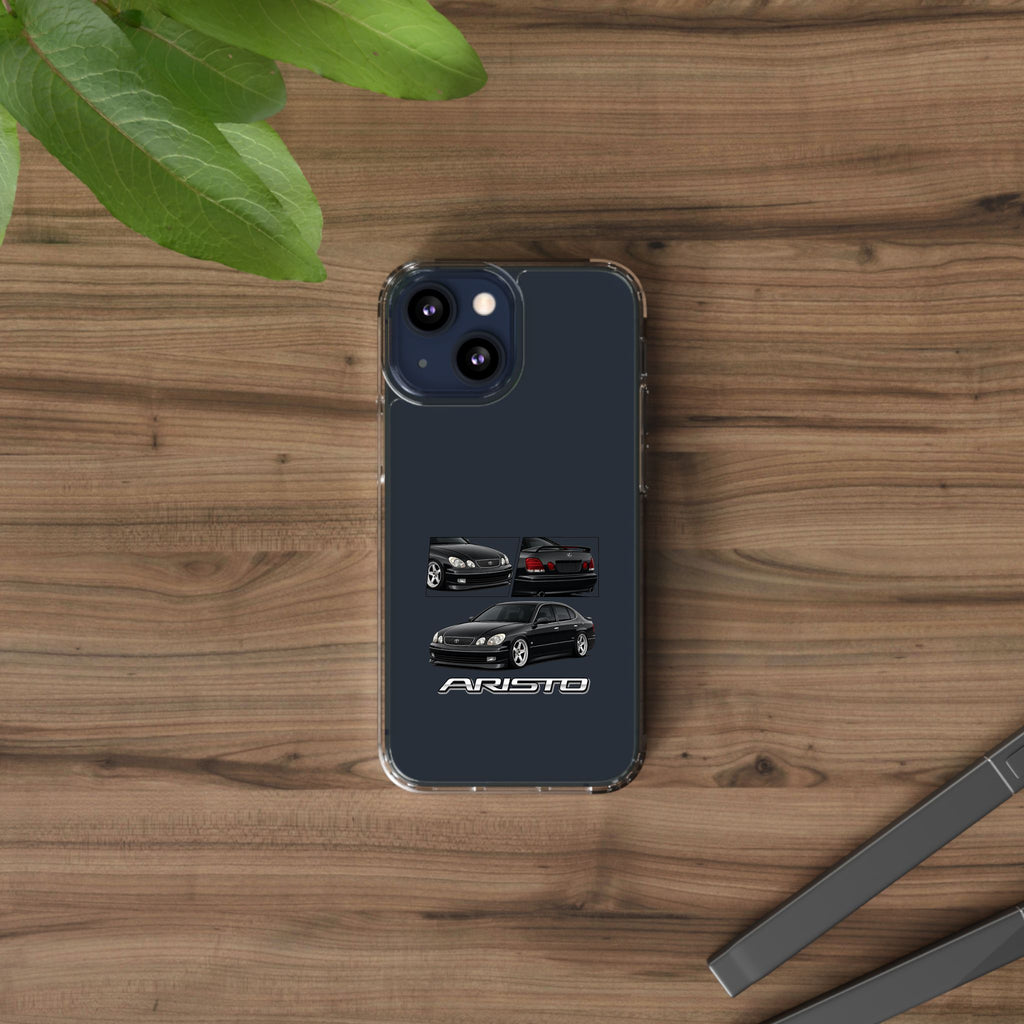 BLACK TOYOTA ARISTO PHONE CASES