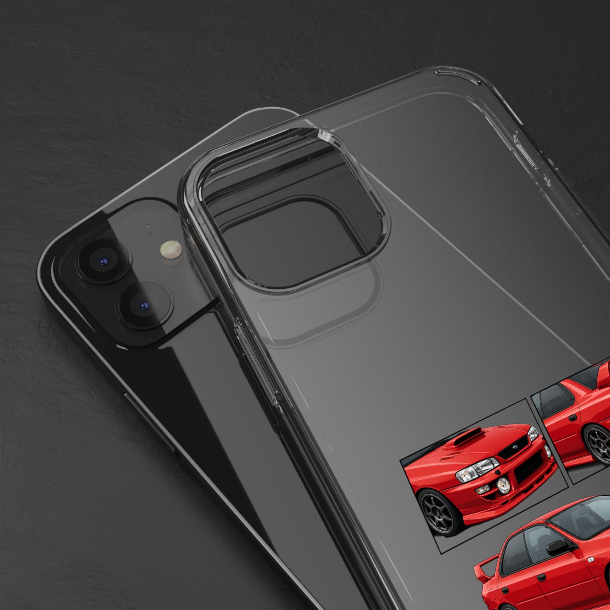RED IMPREZA GC8 PHONE CASES