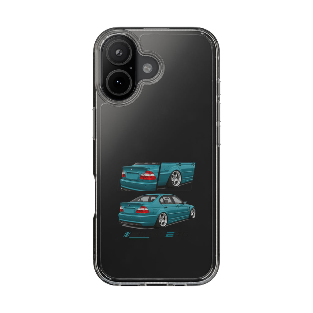 TURQUOISE BMW E46 PHONE CASES