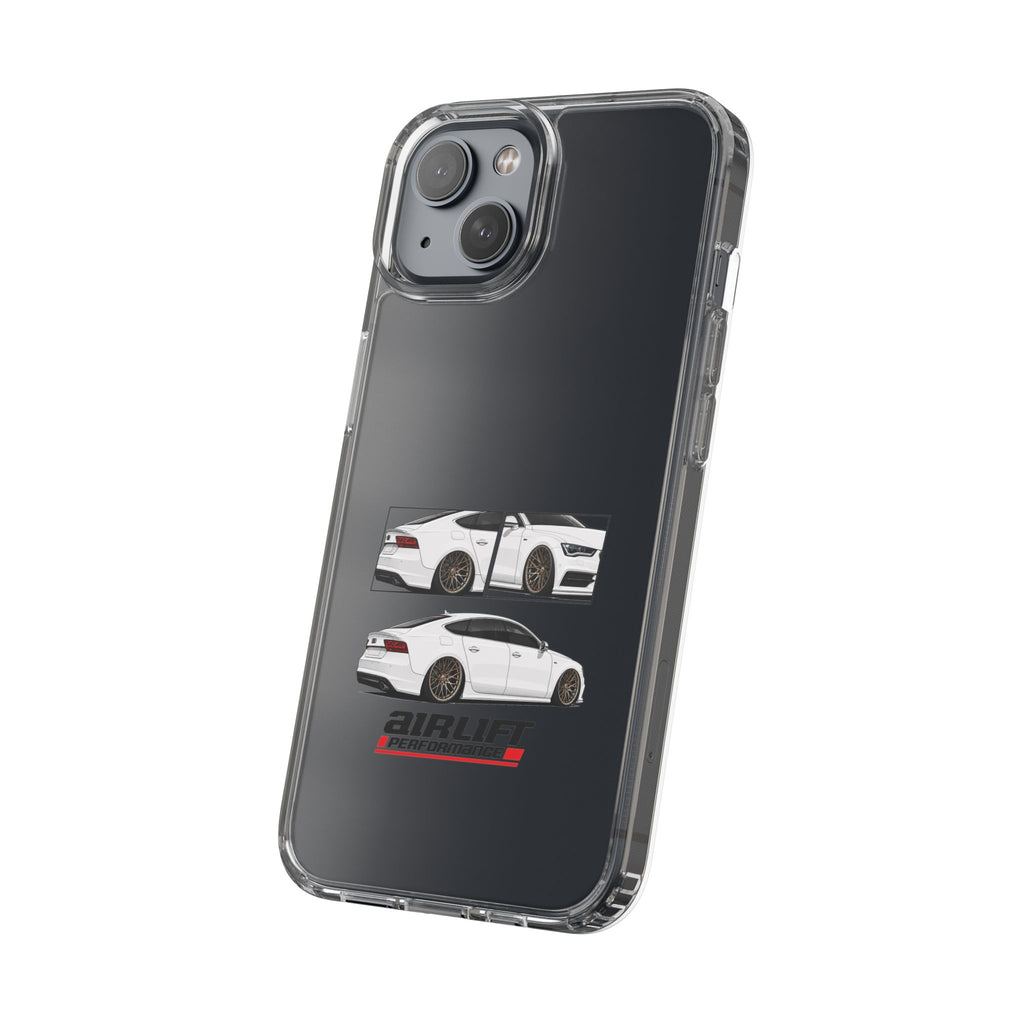 WHITE AUDI A7 PHONE CASES