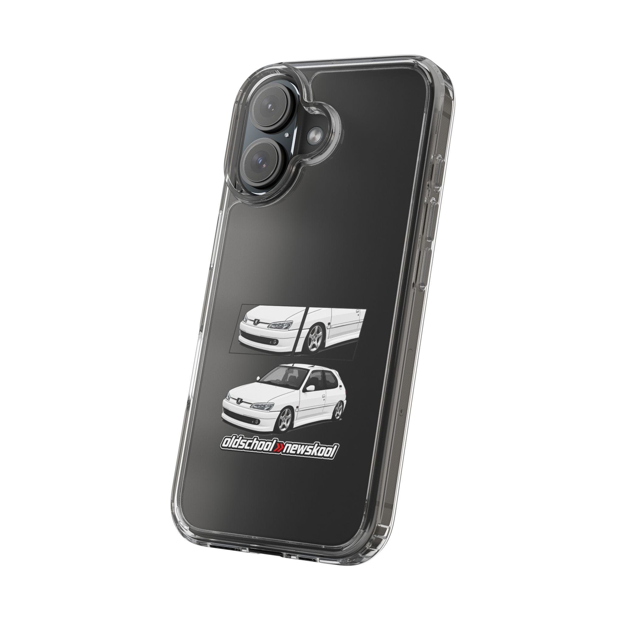 WHITE DTURBO PHONE CASES