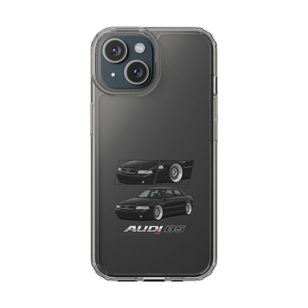 BLACK B5 AUDI A4 PHONE CASES