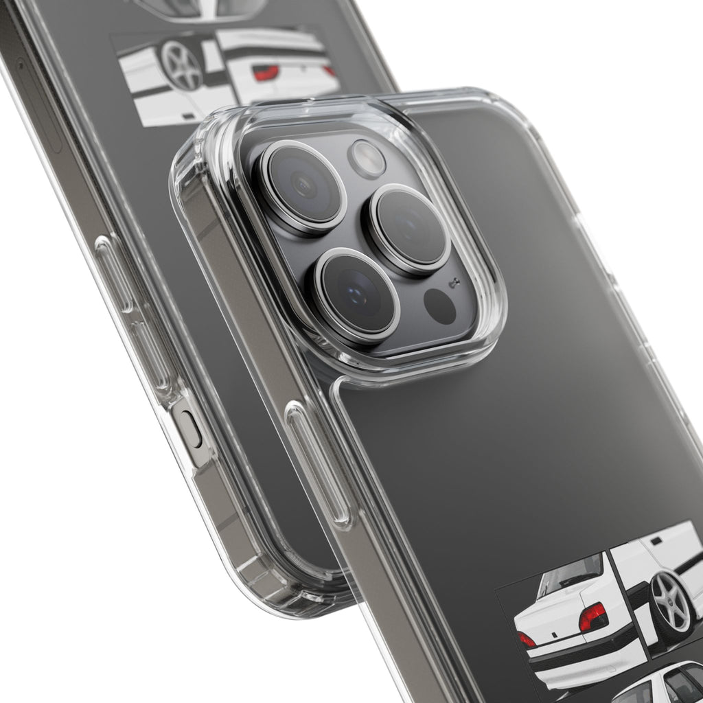 WHITE 306 SEDAN PHONE CASES